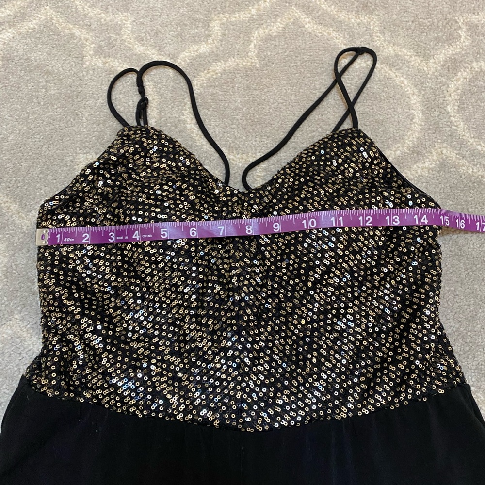 As U Wish Cocktail Jumpsuit size 11 Juniors - Picture 8 of 12
